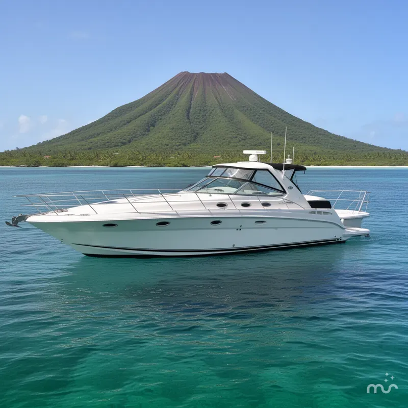 Slide: The Image of Sea Ray 38 Sundancer 2007 - 2