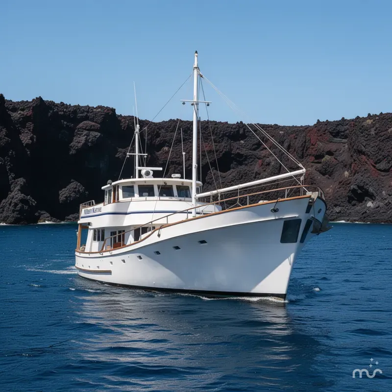 Slide: The Image of Miller Marine North sea trawler ed monk 1982 - 1