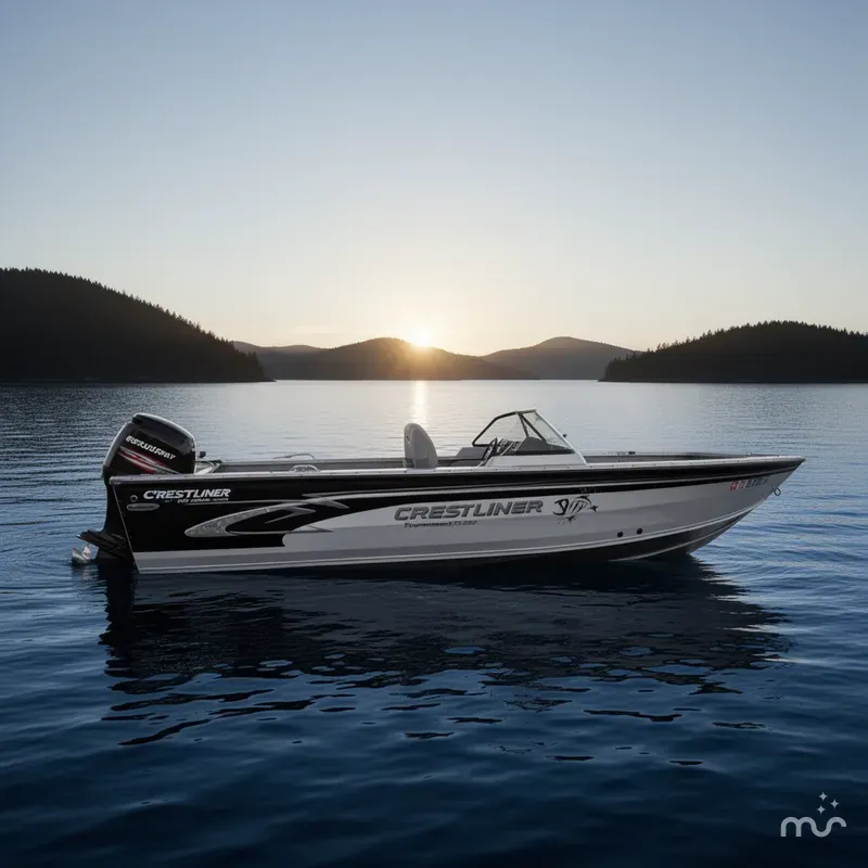 Slide: The Image of Crestliner Tournament TS 202 20' 2000 - 0