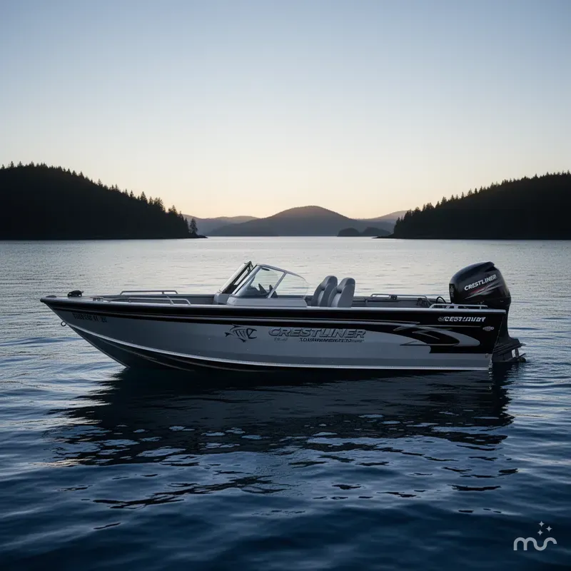 Slide: The Image of Crestliner Tournament TS 202 20' 2000 - 2