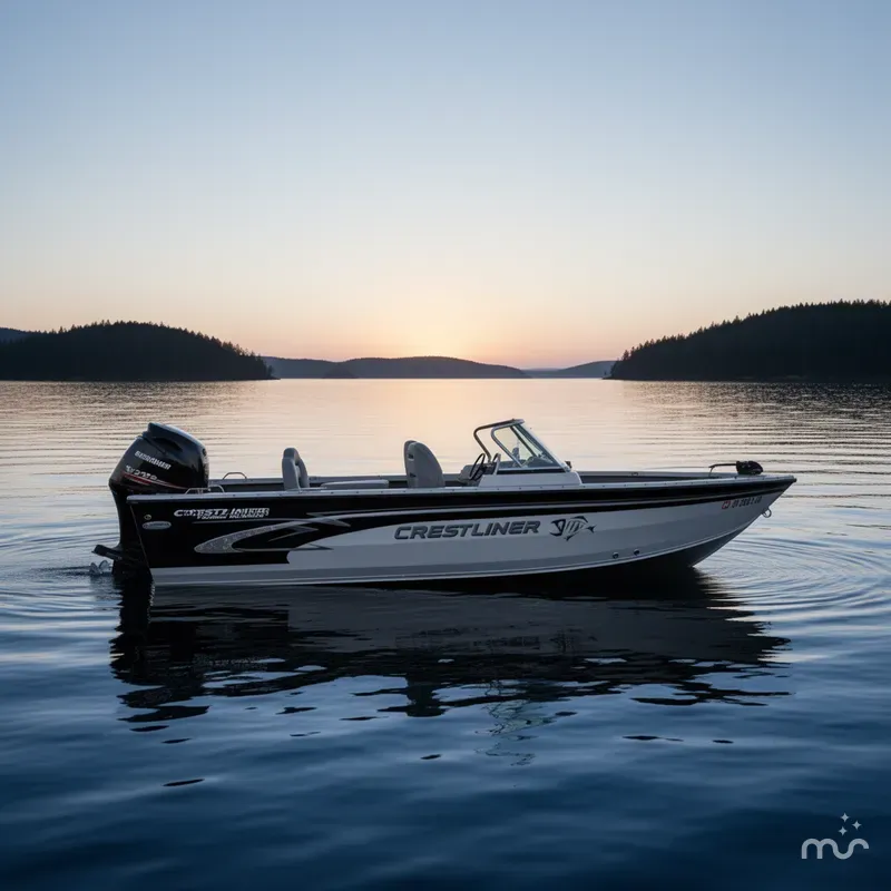 Slide: The Image of Crestliner Tournament TS 202 20' 2000 - 4