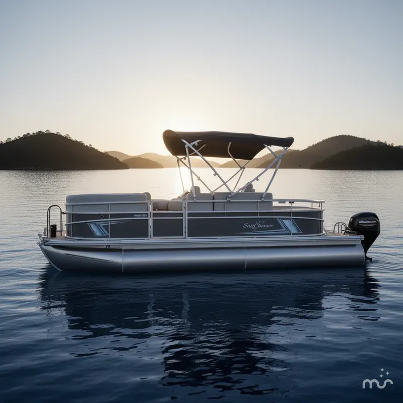 Slide: The Image of SunChaser Vista Fish 20' Pontoon 2021 - 1