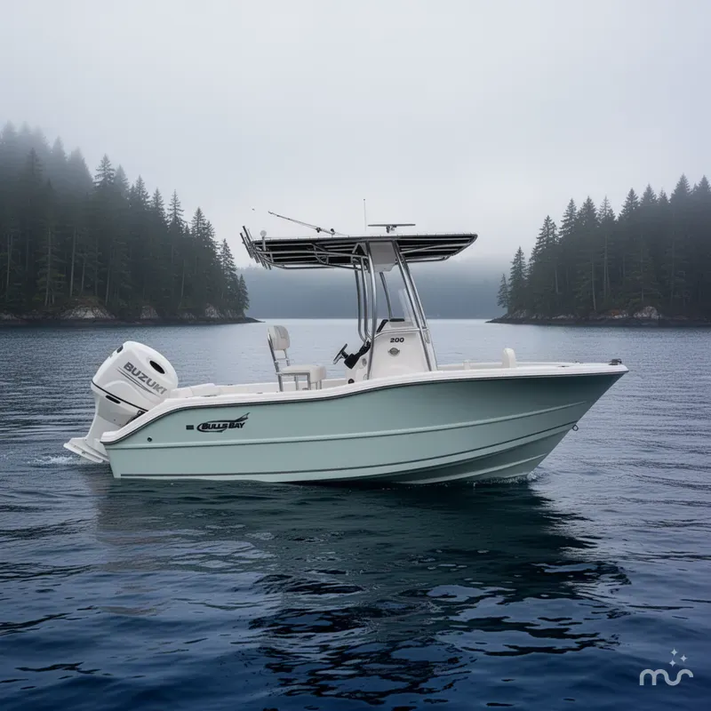 Slide: The Image of Bulls Bay 200 Center Console 2025 - 2