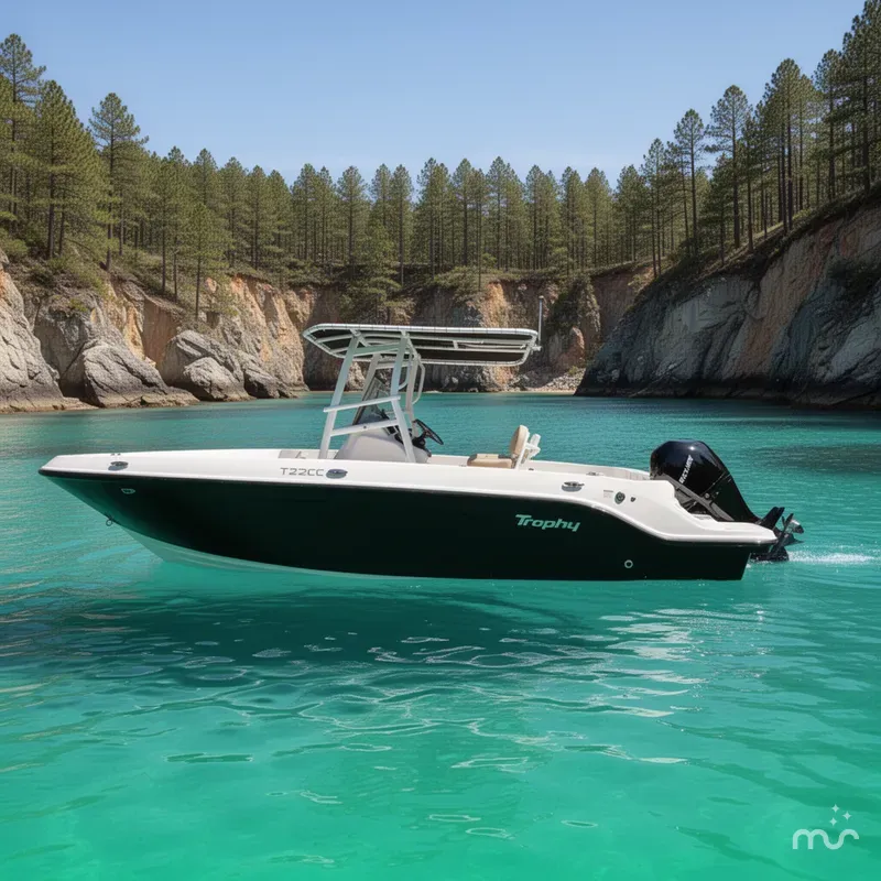 Slide: The Image of Bayliner Trophy T22CC 2026 - 2