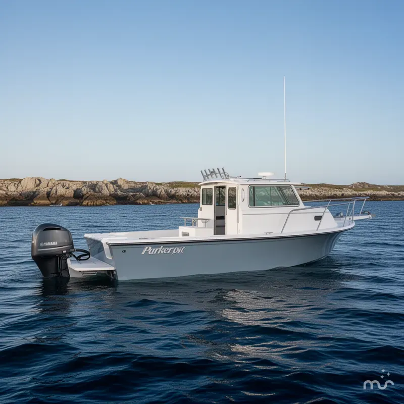 Slide: The Image of Parker Marine 257 Explorer 2026 - 2