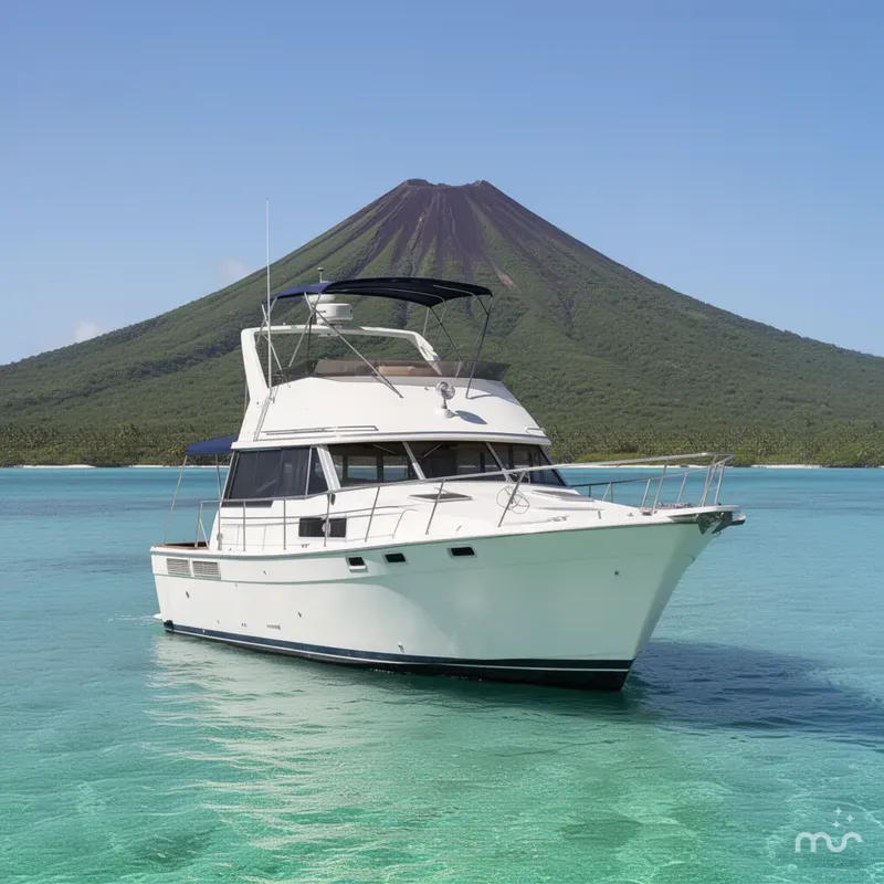 Slide: The Image of Bayliner 3888 Motoryacht 1987 - 1