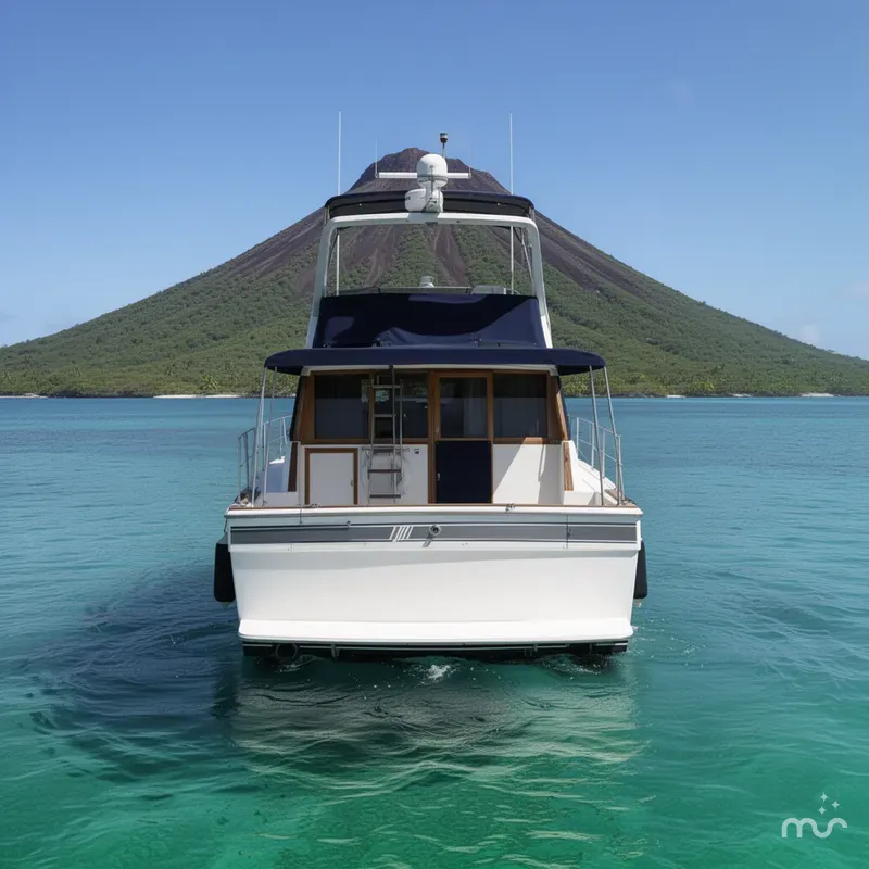 Slide: The Image of Bayliner 3888 Motoryacht 1987 - 3