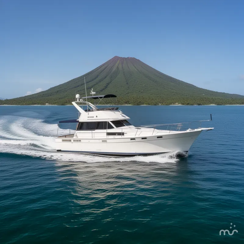 Slide: The Image of Bayliner 3888 Motoryacht 1987 - 4