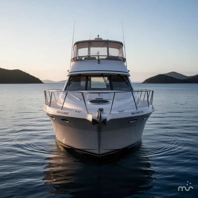 Slide: The Image of Bayliner 3788 Command Bridge Motoryacht 1998 - 1