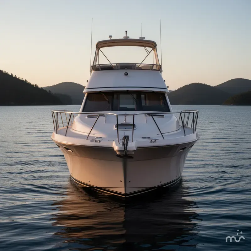 Slide: The Image of Bayliner 3788 Command Bridge Motoryacht 1998 - 3