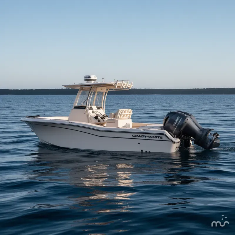 Slide: The Image of Grady-White Fisherman 257 2021 - 2