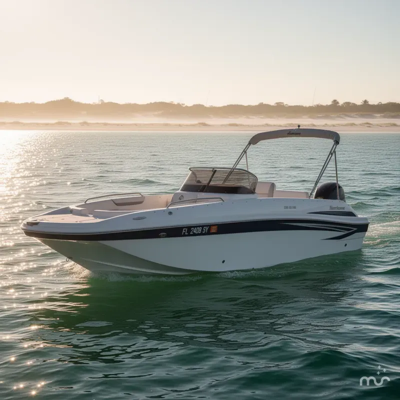 Slide: The Image of Hurricane Sundeck Sport 218 OB 2021 - 4