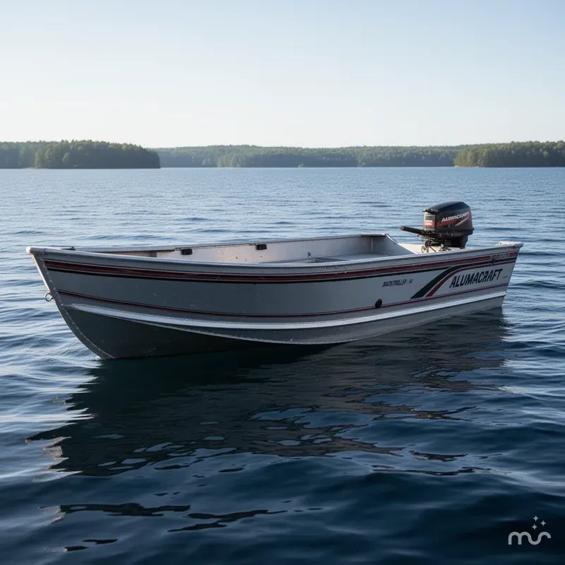 Slide: The Image of Alumacraft Backtroller 14 1997 - 1