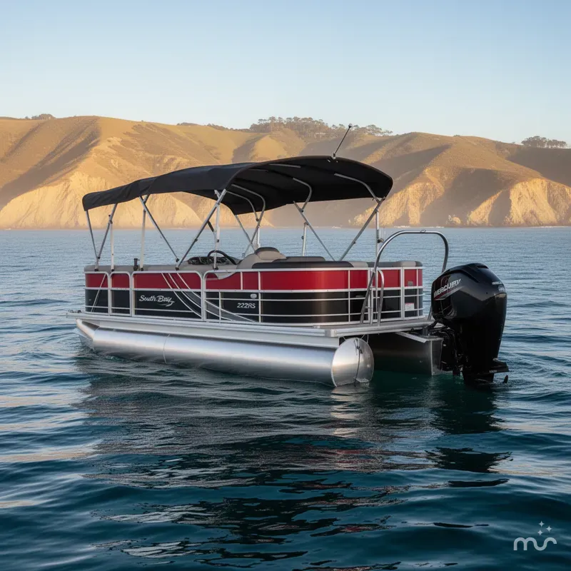 Slide: The Image of South Bay LE Series 222RS LE w/ 90HP Mercury! 2023 - 1