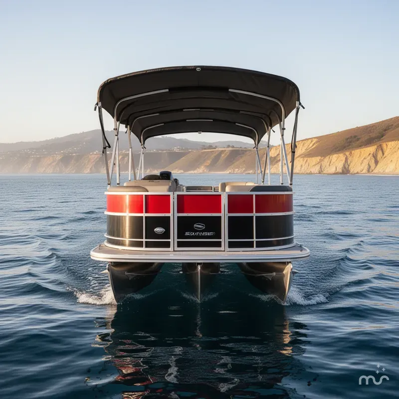 Slide: The Image of South Bay LE Series 222RS LE w/ 90HP Mercury! 2023 - 2