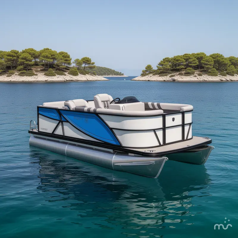 Slide: The Image of Godfrey MIGHTY G 1476 CRUISE W/50 HP 2025 - 2