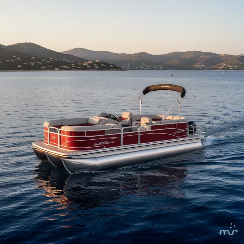 The Image of Sun Tracker Party Barge 22 DLX 2026 - 0