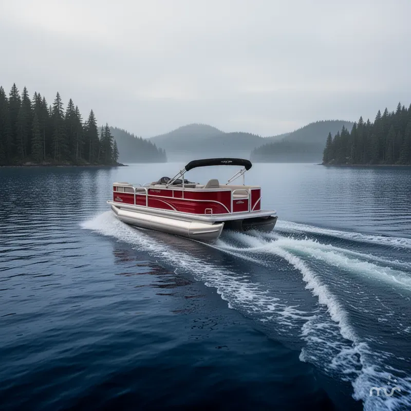 Slide: The Image of Sun Tracker Party Barge 16 DLX 2026 - 2