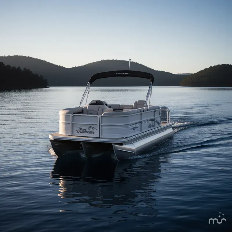 Slide: The Image of Sun Tracker Party Barge 20 DLX 2026 - 3