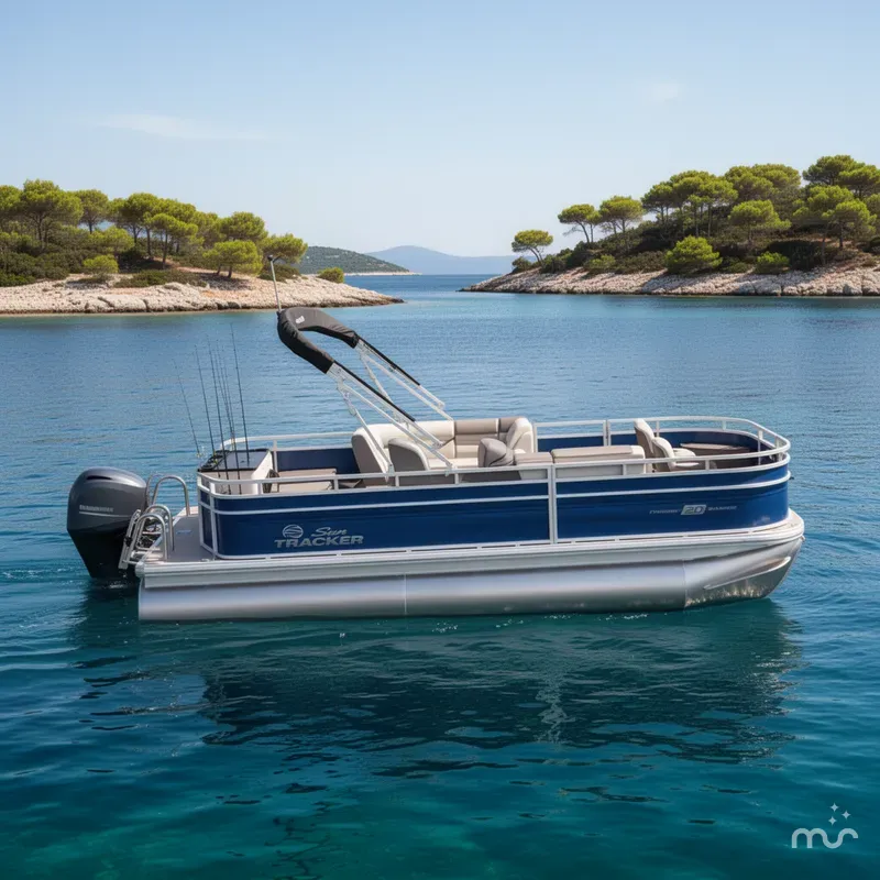 The Image of Sun Tracker Fishin' Barge 20 DLX 2026 - 0