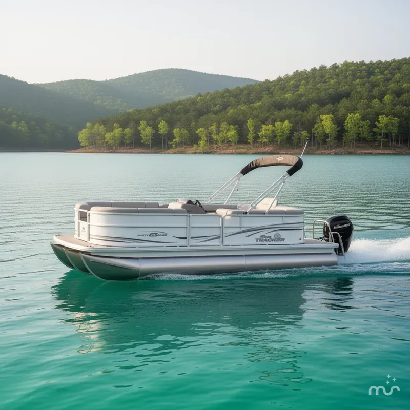 The Image of Sun Tracker Party Barge 20 DLX 2026 - 0
