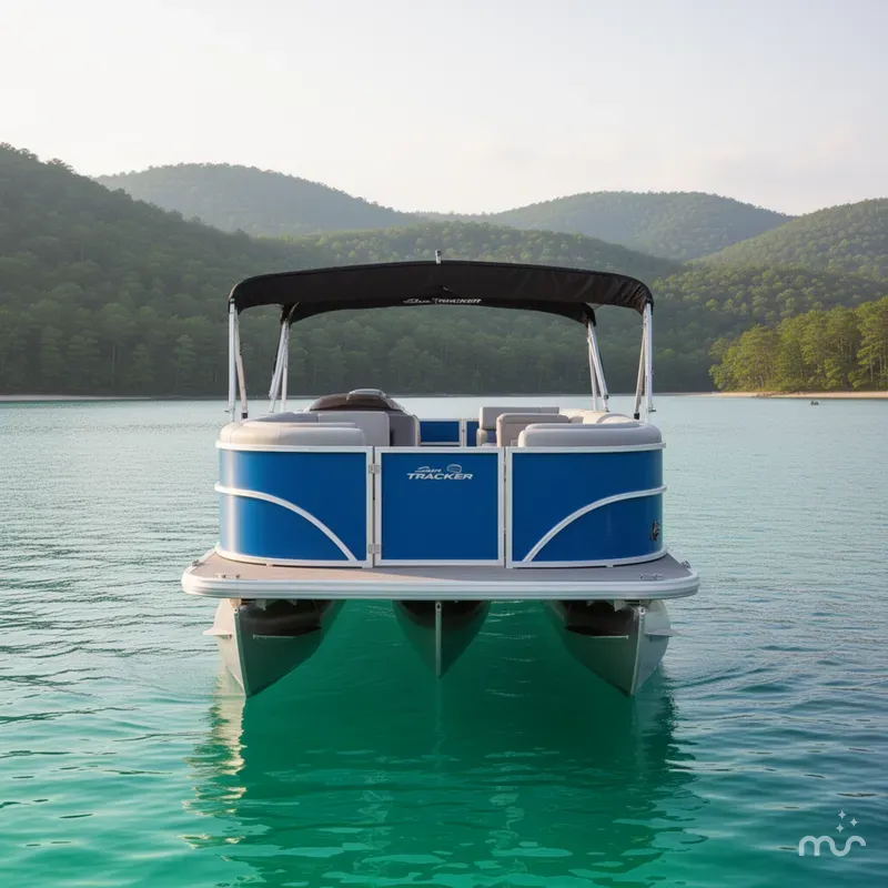 Slide: The Image of Sun Tracker Party Barge 20 DLX 2026 - 3