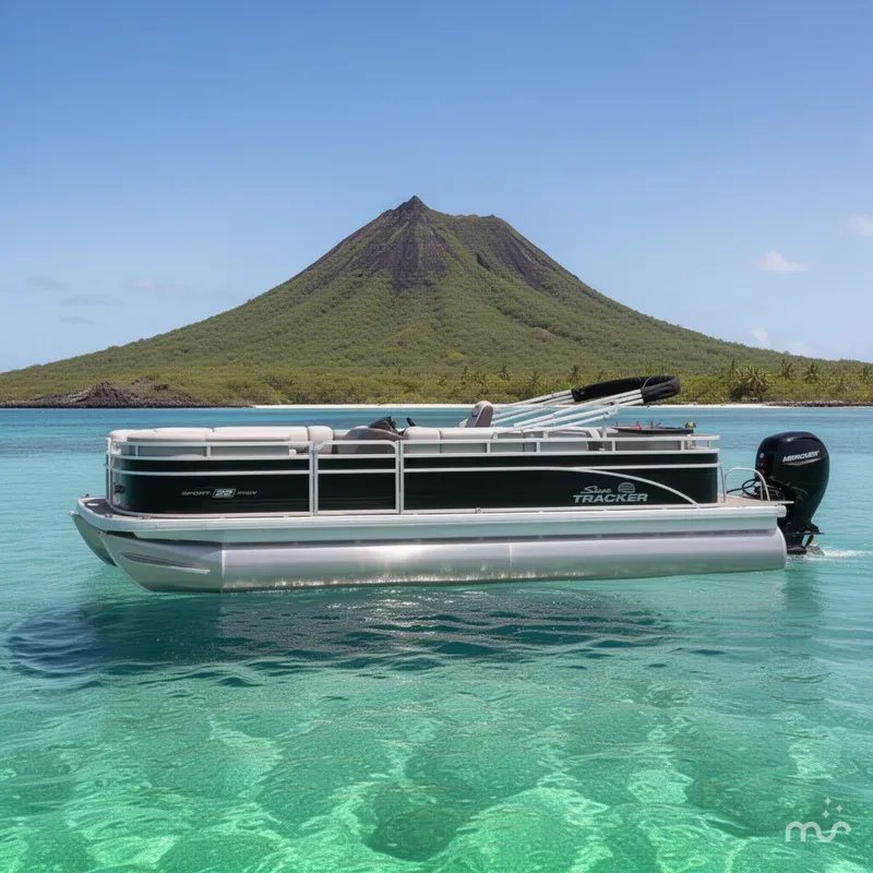 Slide: The Image of Sun Tracker SportFish 22 DLX 2026 - 2