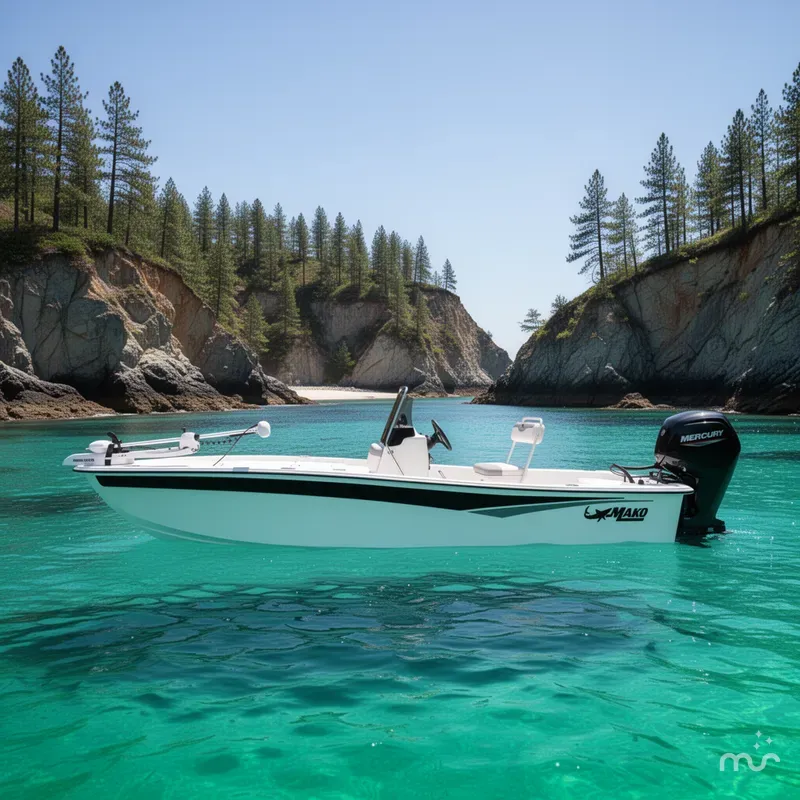 Slide: The Image of Mako Pro Skiff 17 CC 2026 - 2