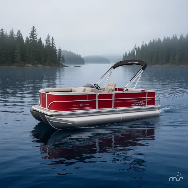 The Image of Sun Tracker Party Barge 18 DLX 2026 - 0