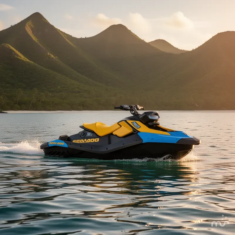 Slide: The Image of Sea-Doo Spark Trixx for 1 iBR and Audio in option 2026 - 4