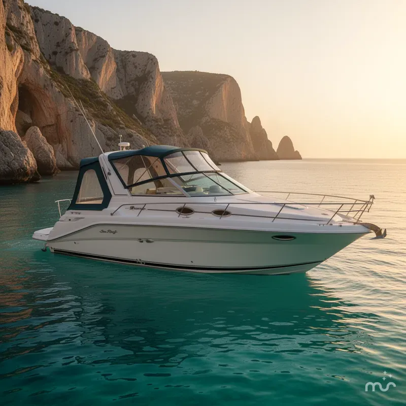 Slide: The Image of Sea Ray 290 Sundancer 1996 - 2