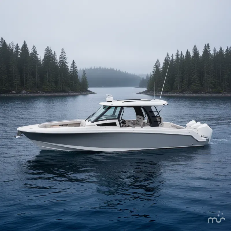 Slide: The Image of Boston Whaler 350 Realm 2022 - 2