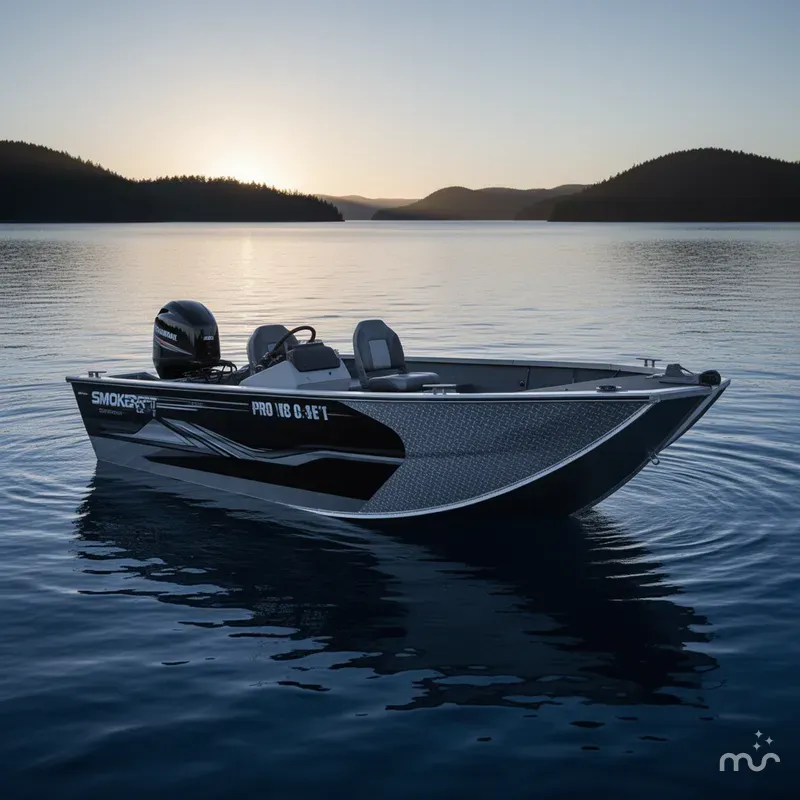 Slide: The Image of Smoker Craft Pro Vee Sportsman CC 18' 2021 - 2