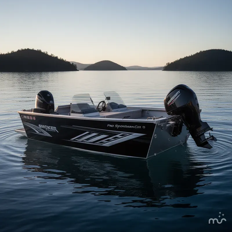 Slide: The Image of Smoker Craft Pro Vee Sportsman CC 18' 2021 - 3