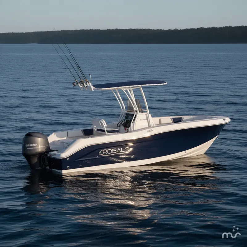 Slide: The Image of Robalo R200 Center Console 2026 - 2