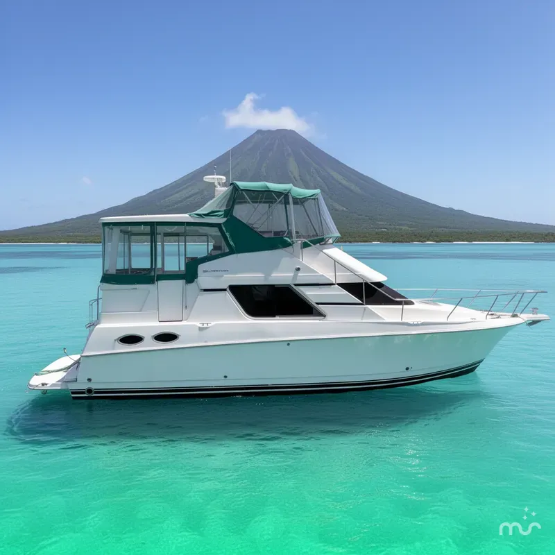 Slide: The Image of Silverton 392 Motor Yacht 2002 - 2
