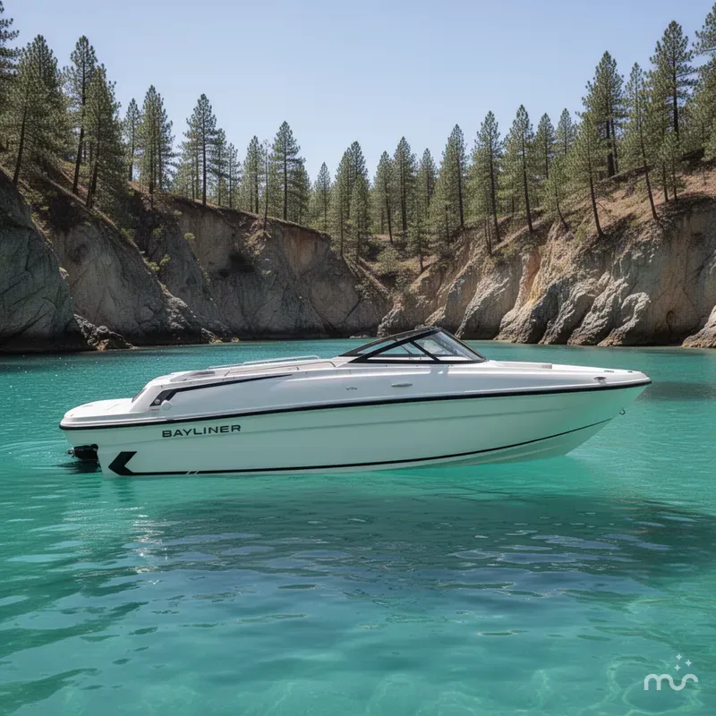Slide: The Image of Bayliner VR4 Bowrider OB 2026 - 2
