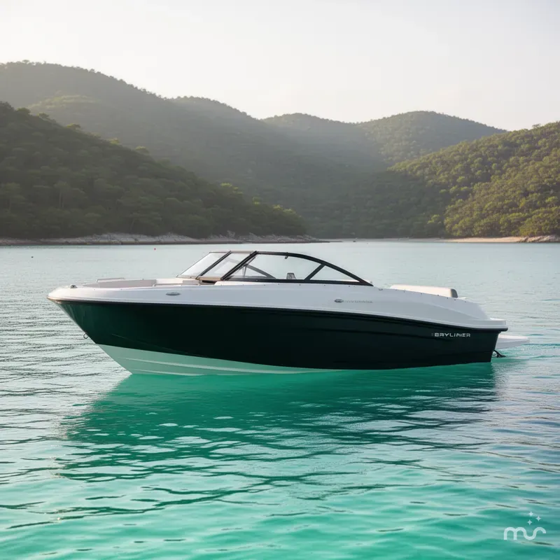 Slide: The Image of Bayliner VR4 Bowrider OB 2026 - 2