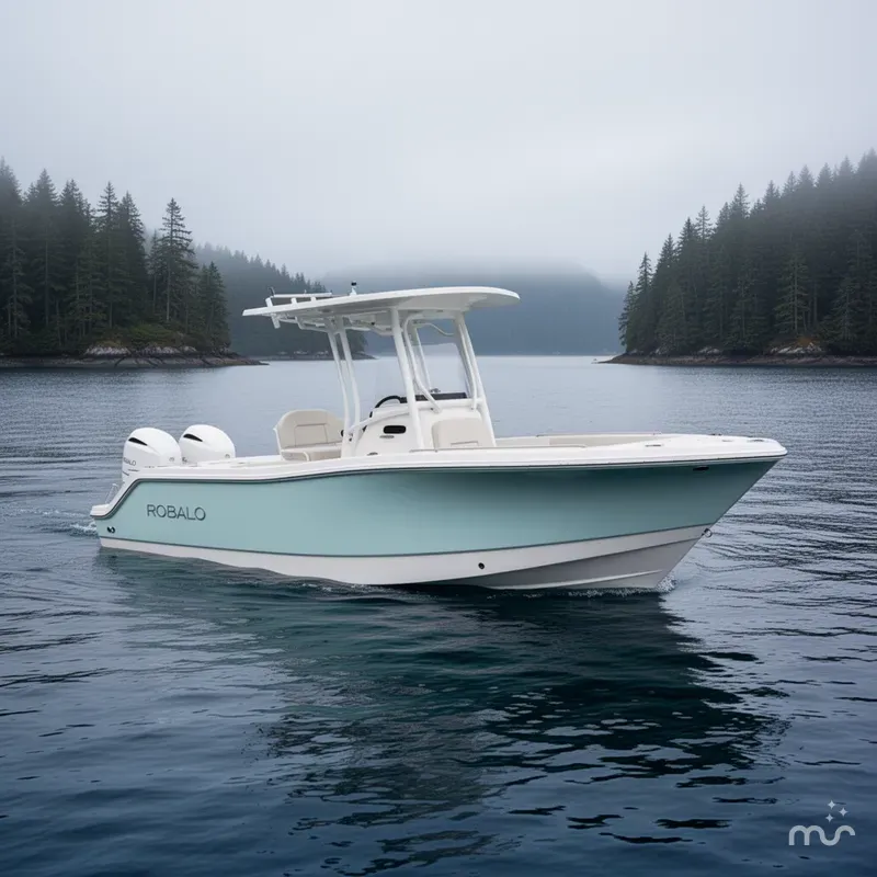Slide: The Image of Robalo R230 Center Console 2021 - 2