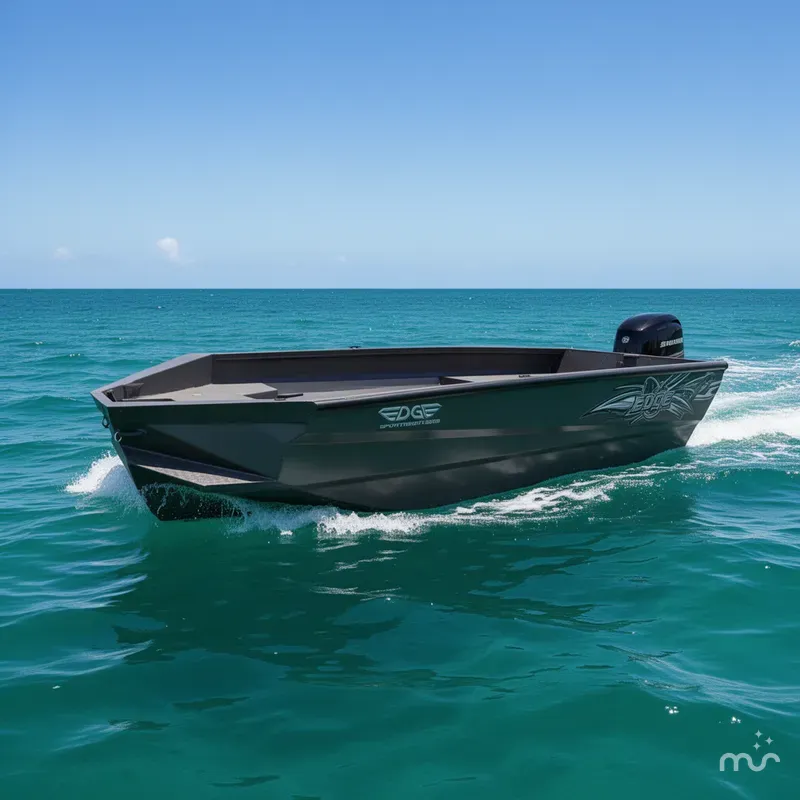 Slide: The Image of Edge Duck Boats Sportsman Series 656DB MID DECK 2026 - 0