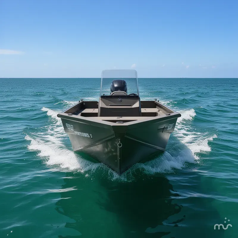 Slide: The Image of Edge Duck Boats Sportsman Series 656DB MID DECK 2026 - 1