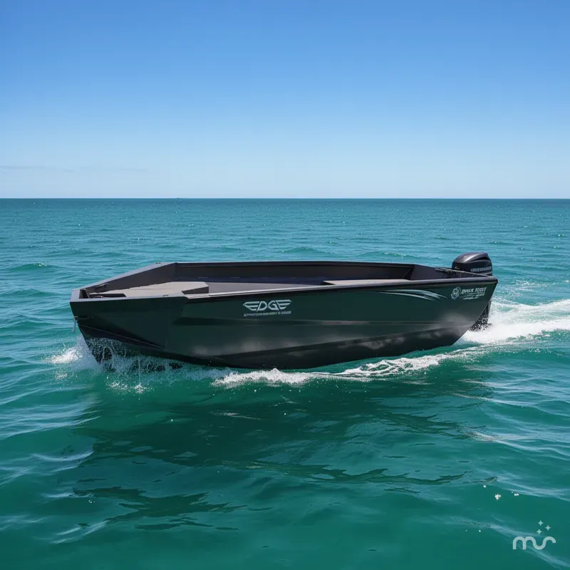 Slide: The Image of Edge Duck Boats Sportsman Series 656DB MID DECK 2026 - 2