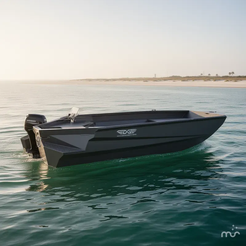 Slide: The Image of Edge Duck Boats Sportsman Series 656DB MID DECK 2026 - 0