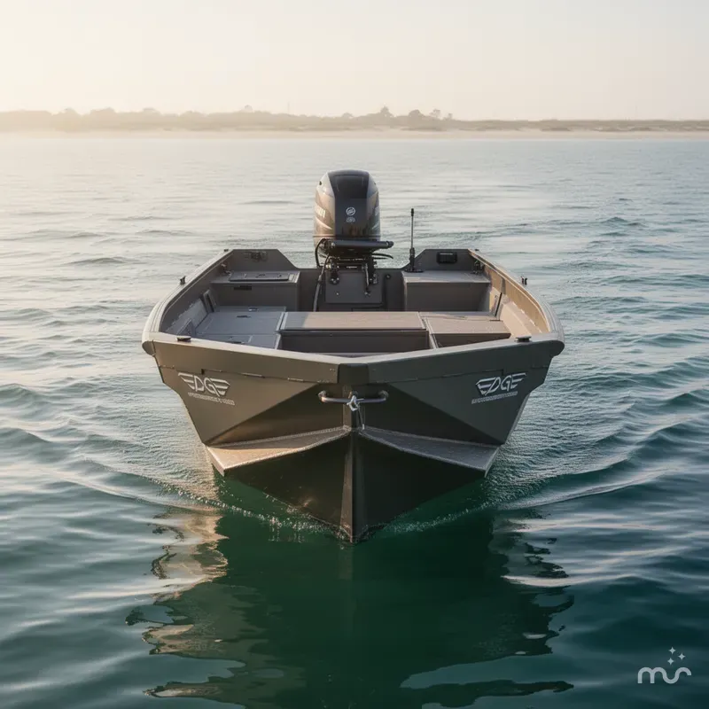 Slide: The Image of Edge Duck Boats Sportsman Series 656DB MID DECK 2026 - 1