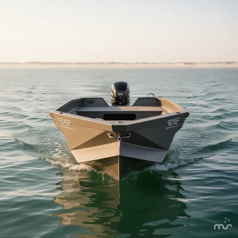 Slide: The Image of Edge Duck Boats Sportsman Series 656DB MID DECK 2026 - 1