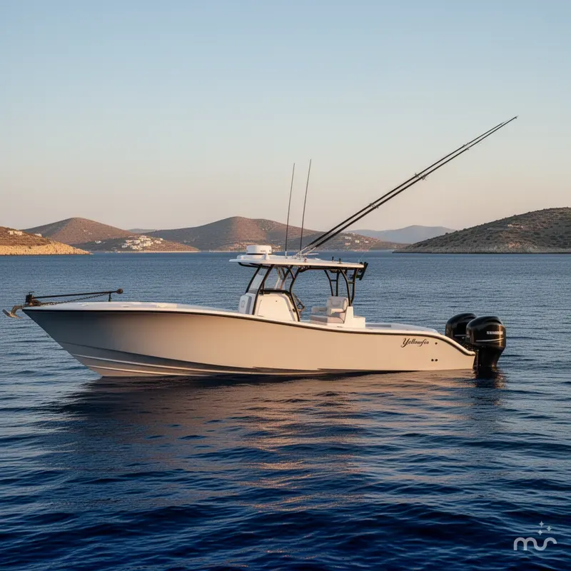 Slide: The Image of Yellowfin 34 Offshore 2026 - 2