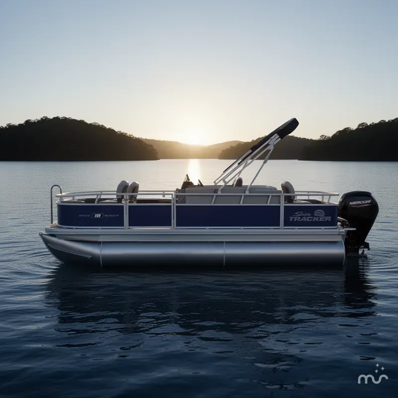 Slide: The Image of Sun Tracker Bass Buggy 18 DLX 2026 - 1