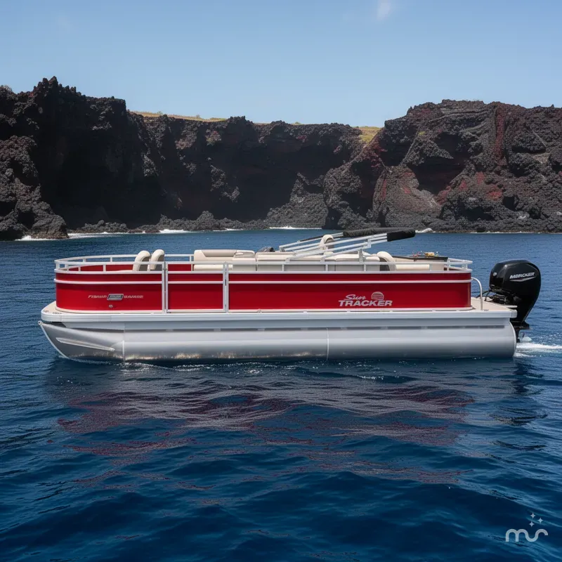 The Image of Sun Tracker Fishin' Barge 22 DLX 2026 - 0