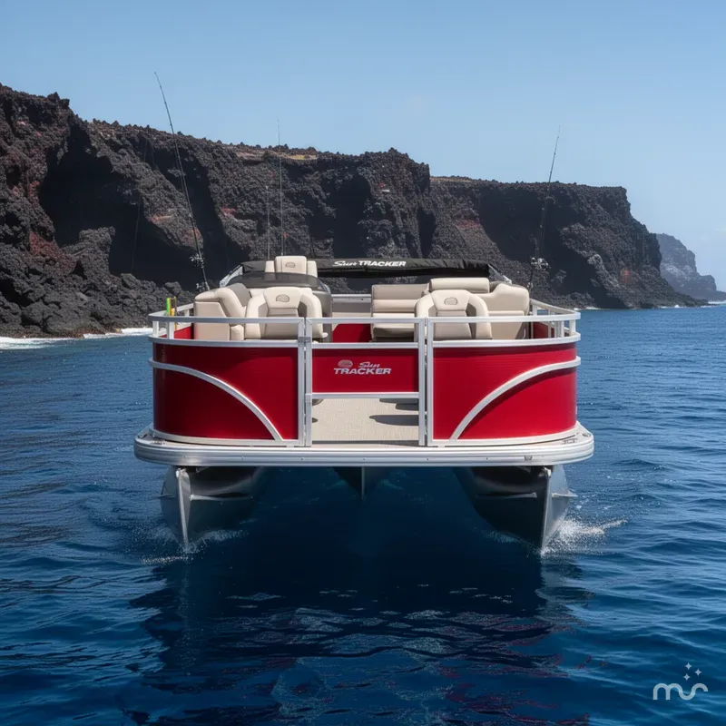 Slide: The Image of Sun Tracker Fishin' Barge 22 DLX 2026 - 3