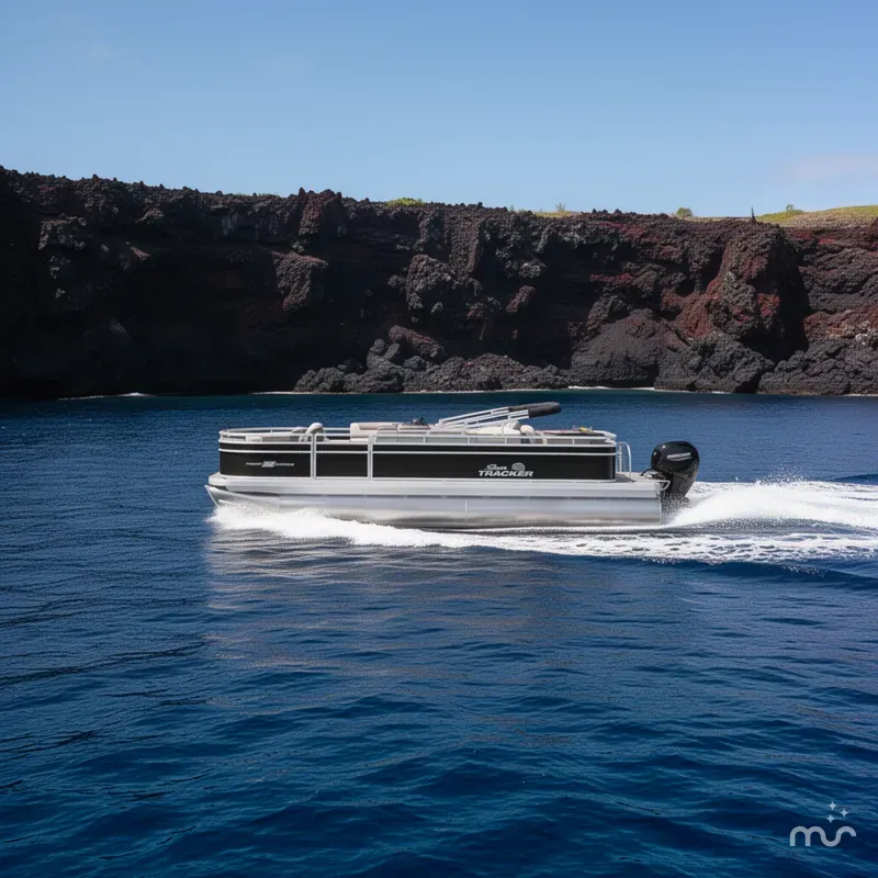 Slide: The Image of Sun Tracker Fishin' Barge 22 DLX 2026 - 4